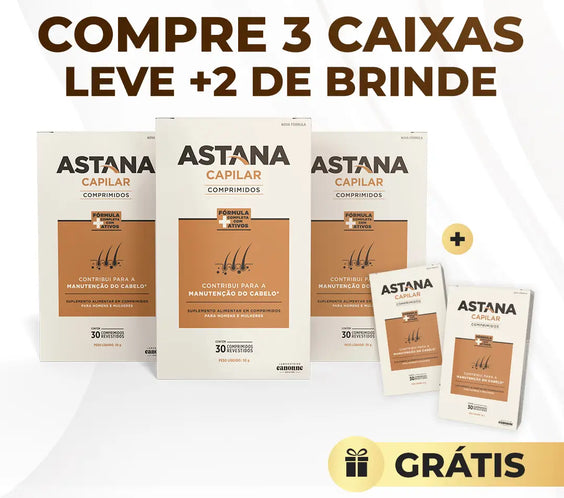 Astana Capilar - Compre 3 e Leve 5