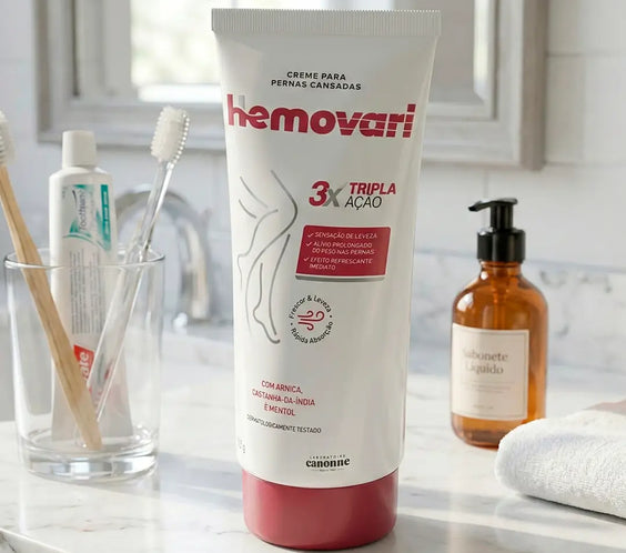 Creme para pernas - Hemovari