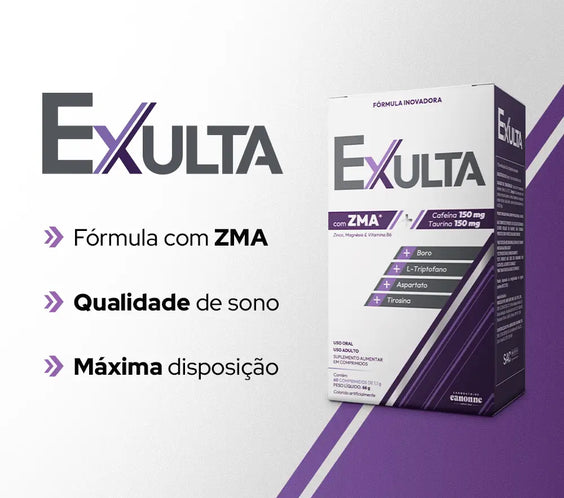 Exulta - Suplemento Alimentar - 60 Comprimidos
