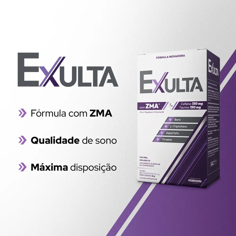 Exulta - Suplemento Alimentar - 60 Comprimidos