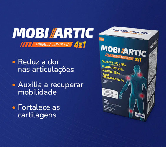 Mobiartic - Suplemento Alimentar - 60 Cápsulas
