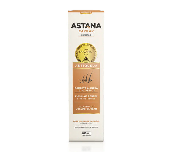 Kit Completo Linha Astana - 1 Caixa de Comprimidos + Shampoo + Loção + Ampola + Unhas