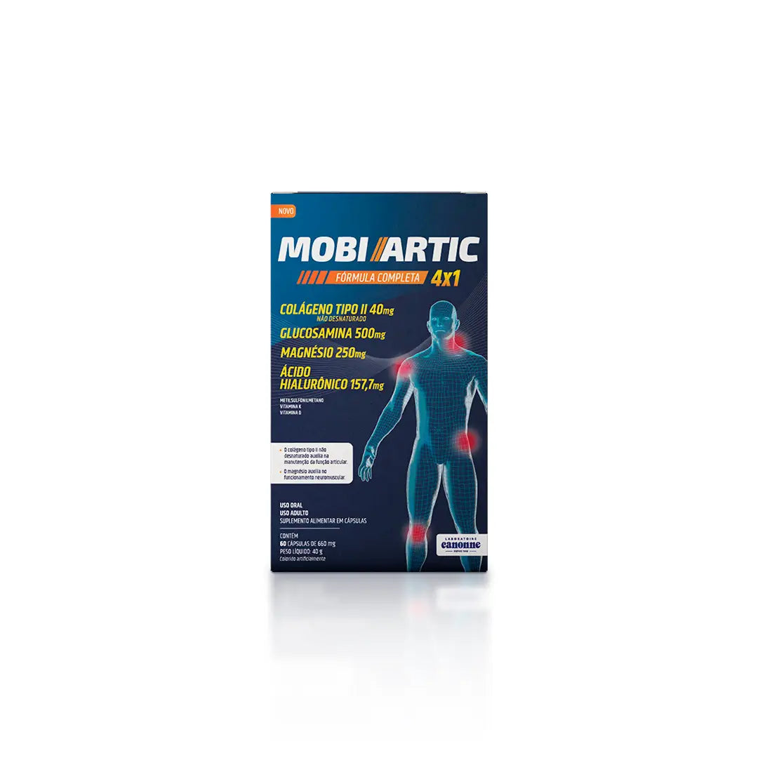 Mobiartic - Suplemento Alimentar - 60 Cápsulas