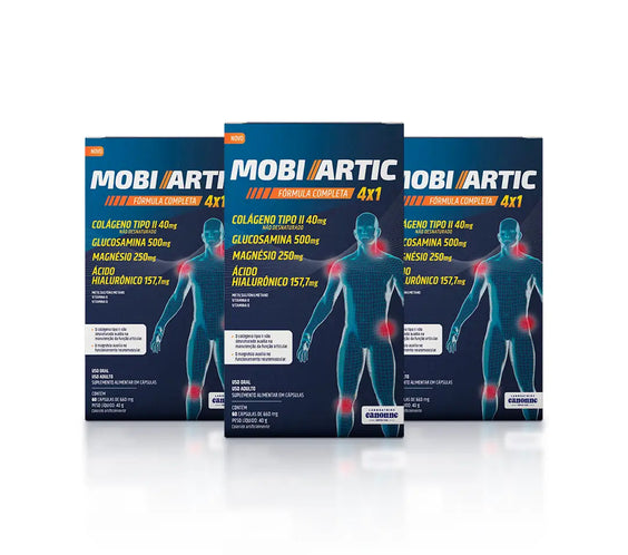 Mobiartic - Suplemento Alimentar - 60 Cápsulas